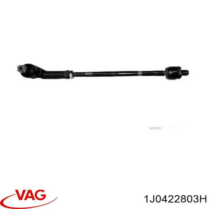 Barra de dirección completa izquierda VAG 1J0422803H