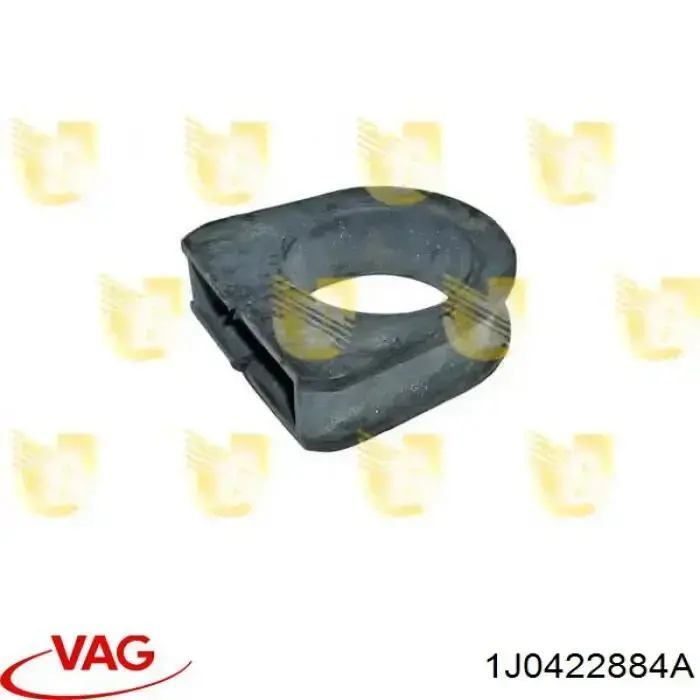 Buje de fijación de la cremallera de dirección 1J0422884A VAG