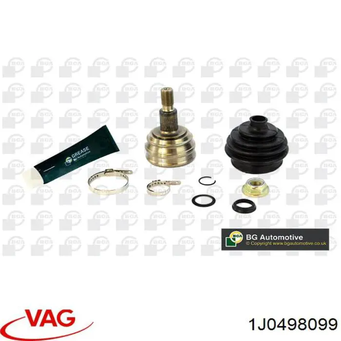 Junta homocinética exterior delantera VAG 1J0498099 precio, desde 21,89 EUR