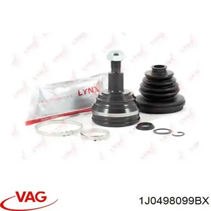 Junta homocinética exterior delantera VAG 1J0498099BX precio, desde 36,58 EUR