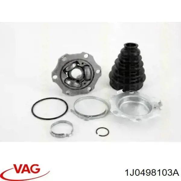 2Q0498104 VAG Junta homocinética interna delantera izquierda