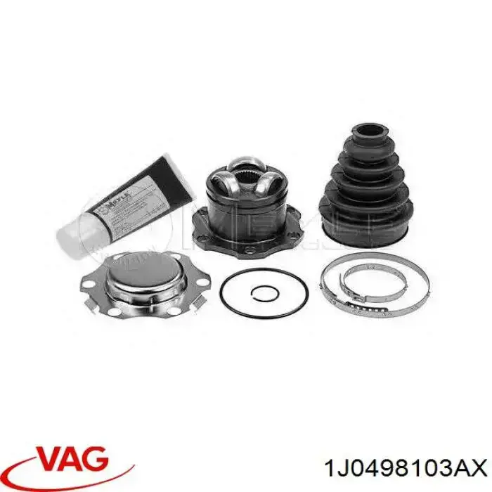 Junta homocinética interna delantera izquierda 2Q0498104 VAG