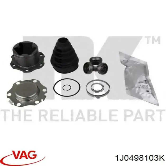 Comprar 1J0498103K VAG Junta homocinética interna delantera