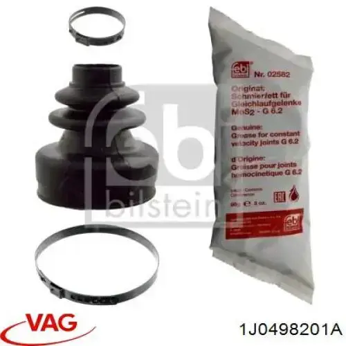 Fuelle, junta homocinética interior derecha delantera VAG 1J0498201A precio, desde 13,91 EUR