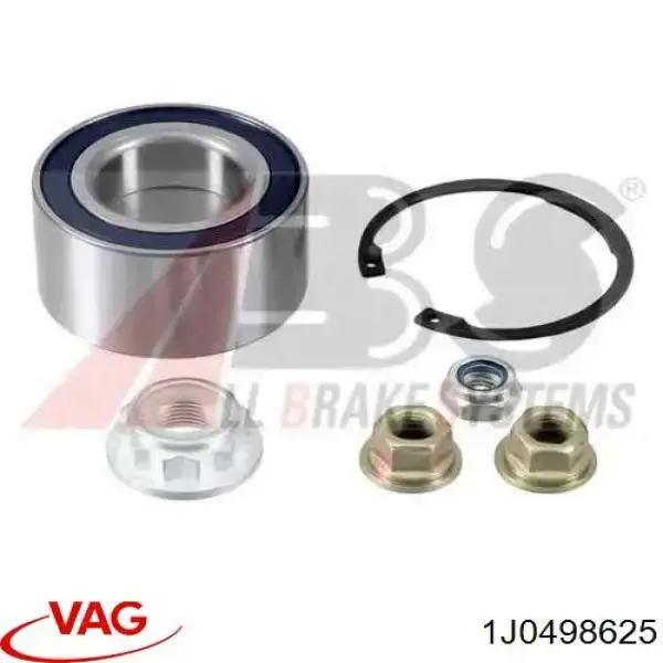 Comprar 1J0498625 VAG Cojinete de rueda delantero
