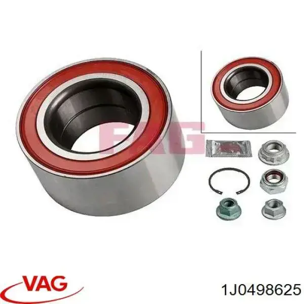 1J0498625 VAG cojinete de rueda delantero