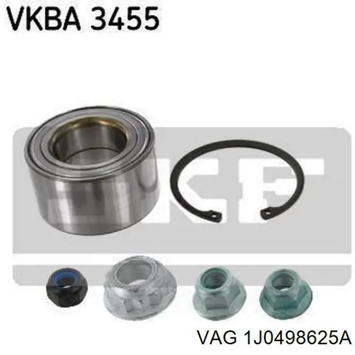 1J0498625A VAG Rodamientos de rueda delantero