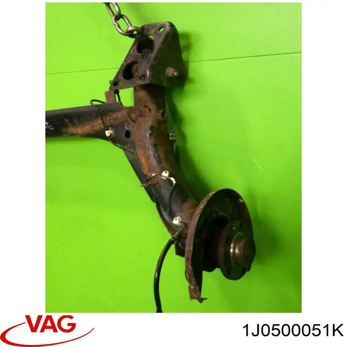 Subchasis trasero VAG 1J0500051K