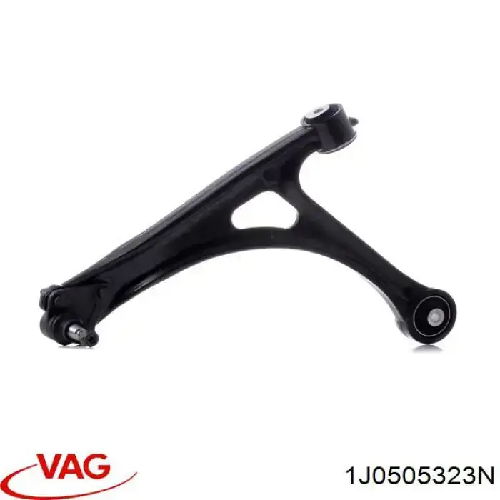 Brazo transversal de suspensión trasera 1J0505323N VAG