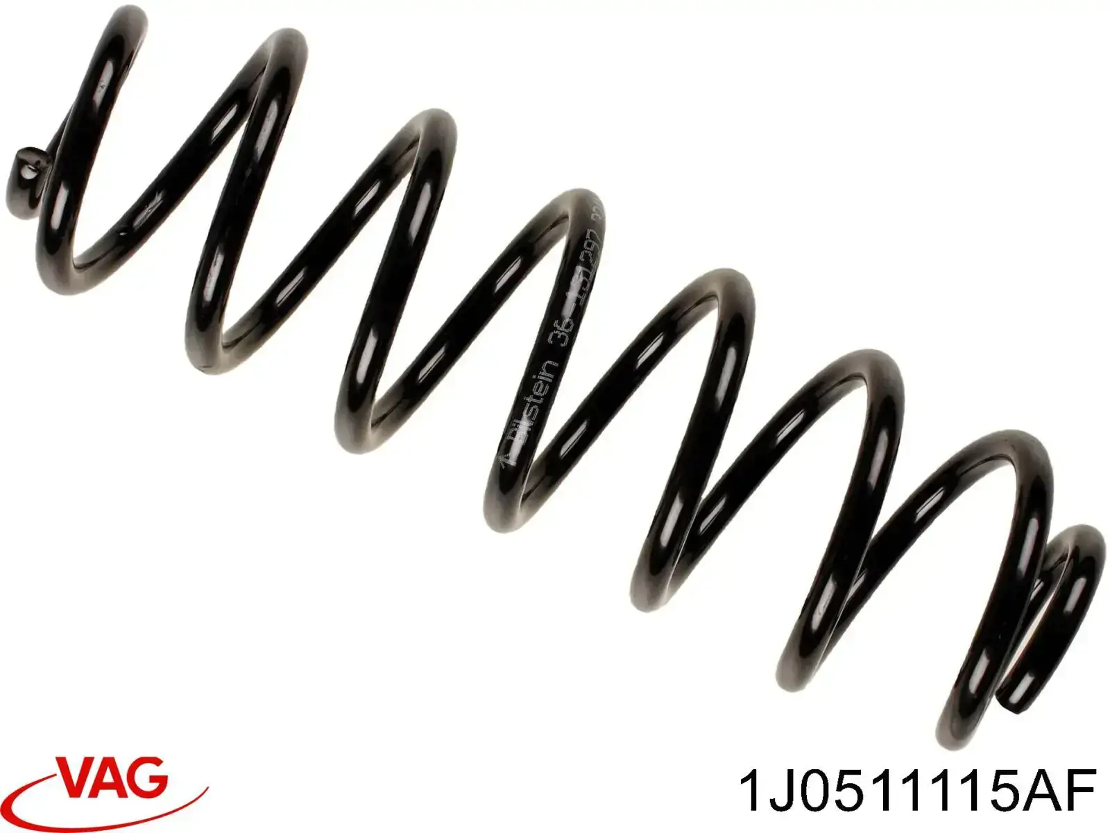 Comprar 1J0511115AF VAG Muelle de eje trasero