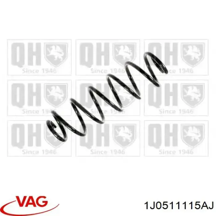 Muelle 1J0511115AJ VAG