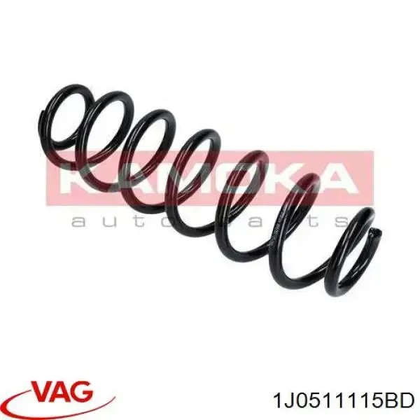 1J0511115BD VAG Muelle trasero