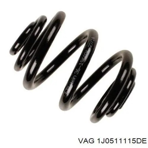 1J0511115DE VAG Muelle trasero