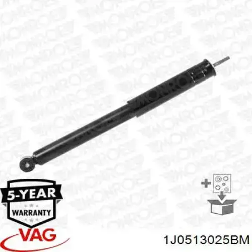 1J0513025BM VAG Amortiguadores posteriores