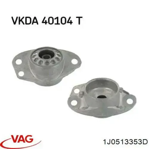 Copela de amortiguador trasero 1J0513353D VAG