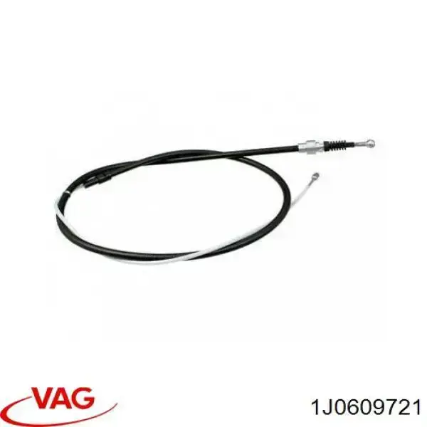 1J0609721 VAG cable de freno de mano trasero derecho/izquierdo