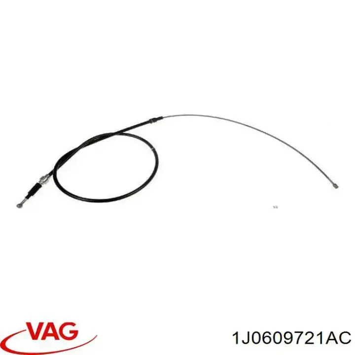 Cable de freno de mano trasero derecho/izquierdo VAG 1J0609721AC precio, desde 12,84 EUR