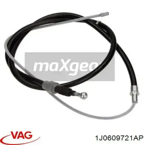 Comprar 1J0609721AP VAG Cable de freno de mano trasero derecho/izquierdo