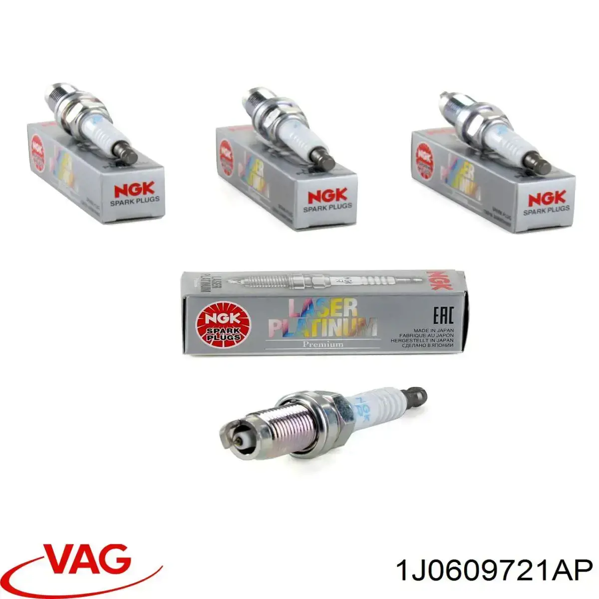 1J0609721AP VAG Cable de freno de mano trasero derecho/izquierdo
