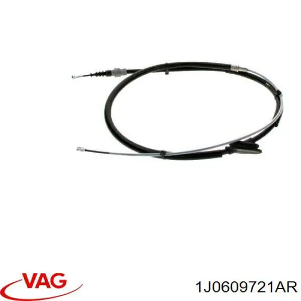 Comprar 1J0609721AR VAG Cable de freno de mano trasero derecho/izquierdo