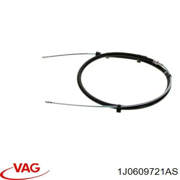 Cable de freno de mano trasero derecho/izquierdo VAG 1J0609721AS