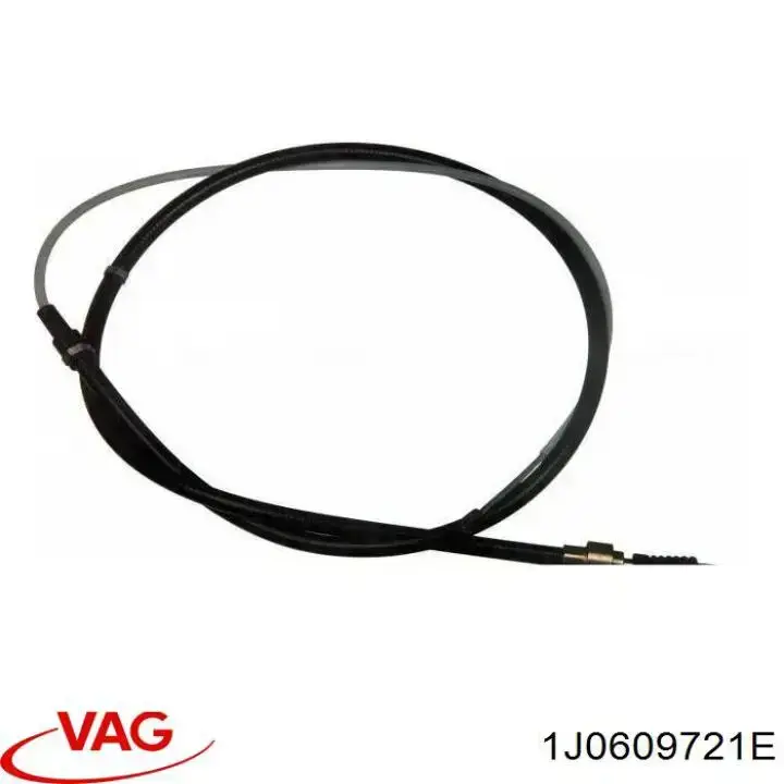 Cable de freno de mano trasero derecho/izquierdo 1J0609721E VAG