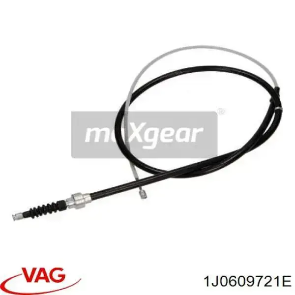 Comprar 1J0609721E VAG Cable de freno de mano trasero derecho/izquierdo