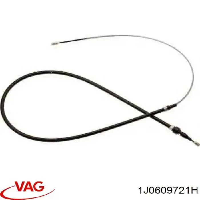 1J0609721H VAG cable de freno de mano trasero derecho/izquierdo