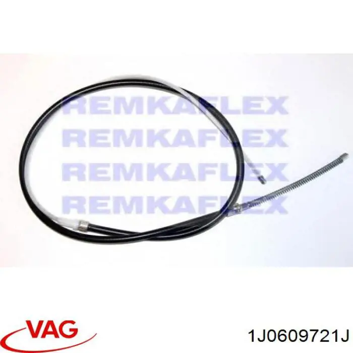 Comprar 1J0609721J VAG Cable de freno de mano trasero derecho/izquierdo