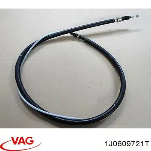 1J0609721T VAG cable de freno de mano trasero derecho/izquierdo