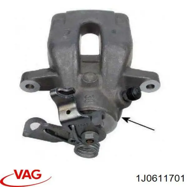 Tubo flexible de frenos delantero VAG 1J0611701