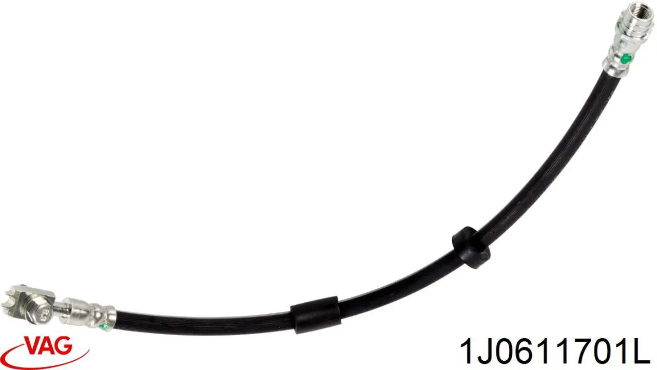 Tubo flexible de frenos delantero VAG 1J0611701L