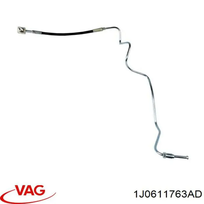 1J0611763AD VAG Manguera de freno trasero izquierdo