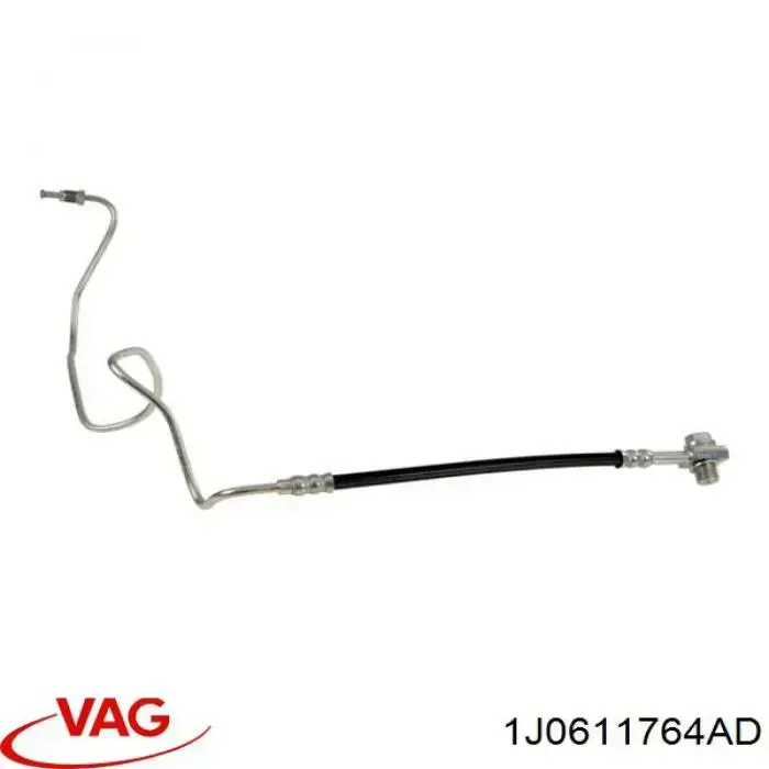 Latiguillos de freno trasero derecho 1J0611764AD VAG