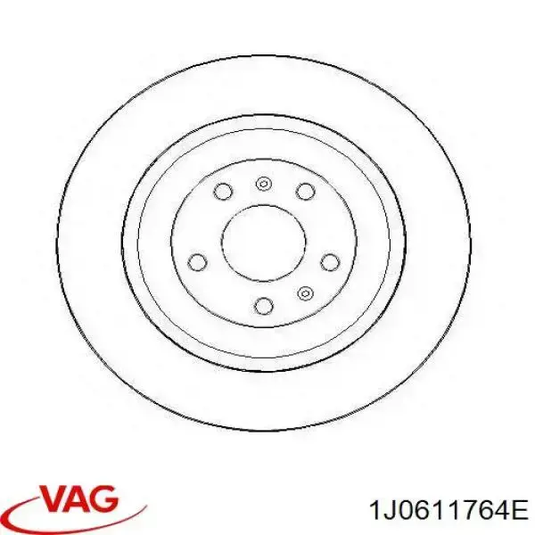 Tubo de freno trasero derecho VAG 1J0611764E precio, desde 40,16 EUR