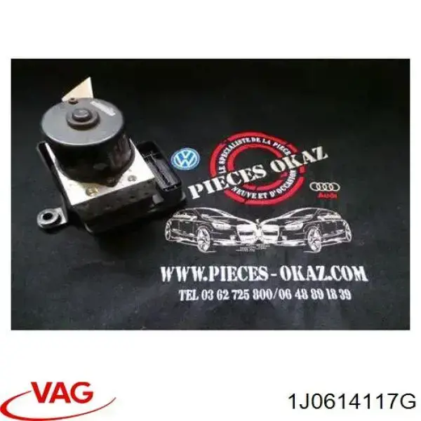 Bloque hidráulico ABS VAG 1J0614117G precio, desde 49,37 EUR