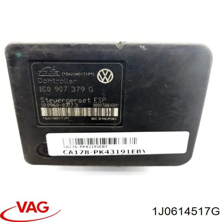 Bloque hidráulico ABS VAG 1J0614517G precio, desde 100,19 EUR