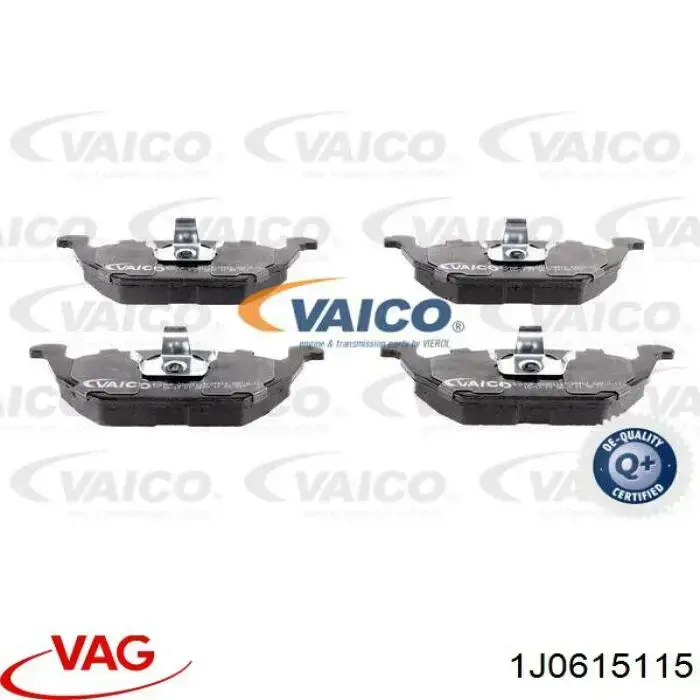 Pastillas de freno delanteras Seat Ibiza 5 KJ1, KJG