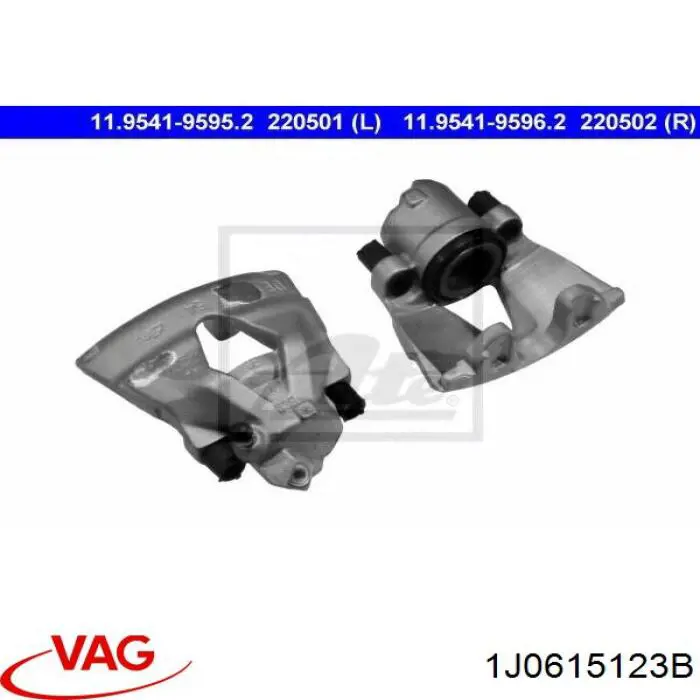 Pinza de freno delantera izquierda VAG 1J0615123B precio, desde 56,63 EUR