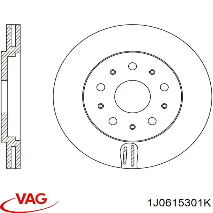 Freno de disco delantero Mercedes E C124