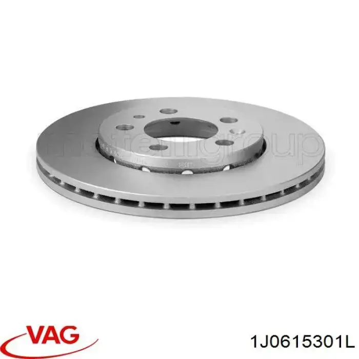 Comprar 1J0615301L VAG Freno de disco delantero