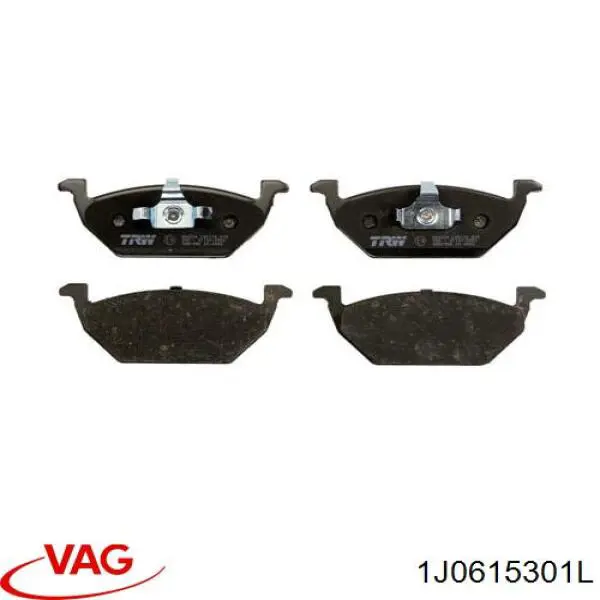 Disco de freno delantero VAG 1J0615301L