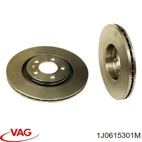 Disco de freno delantero VAG 1J0615301M