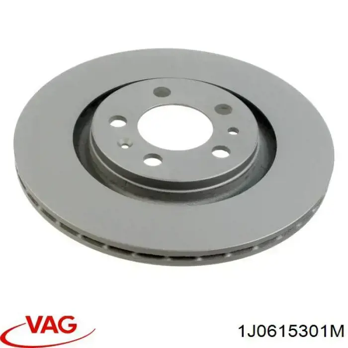 Comprar 1J0615301M VAG Freno de disco delantero