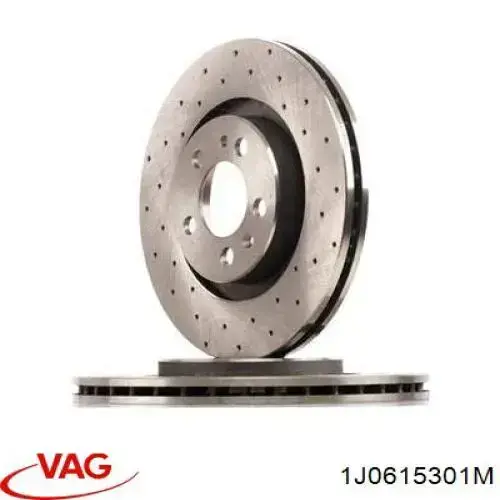 Disco de freno 1J0615301M VAG