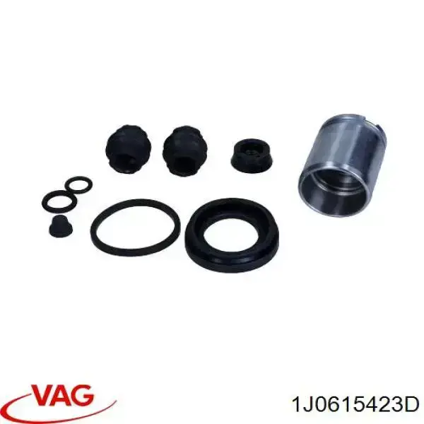 1J0615423D VAG Pinza de freno trasera izquierda