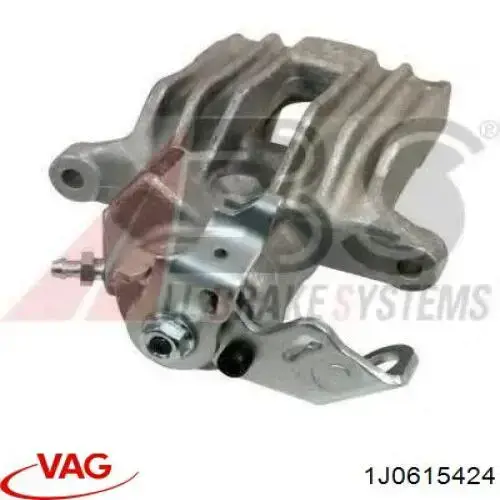 1J0615424 VAG pinza de freno trasero derecho