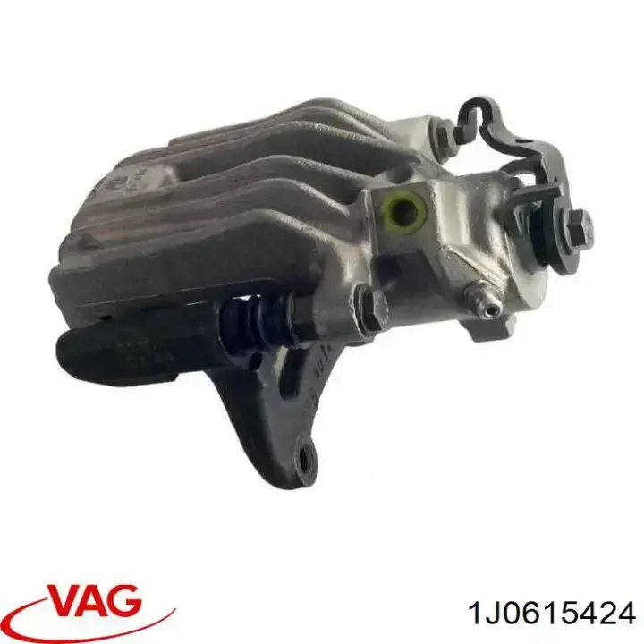 Pinza de freno trasera derecha 1J0615424 VAG