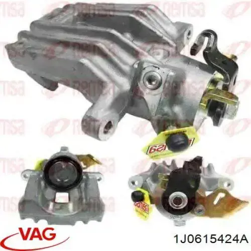 Pinza de freno trasera derecha VAG 1J0615424A precio, desde 62,87 EUR