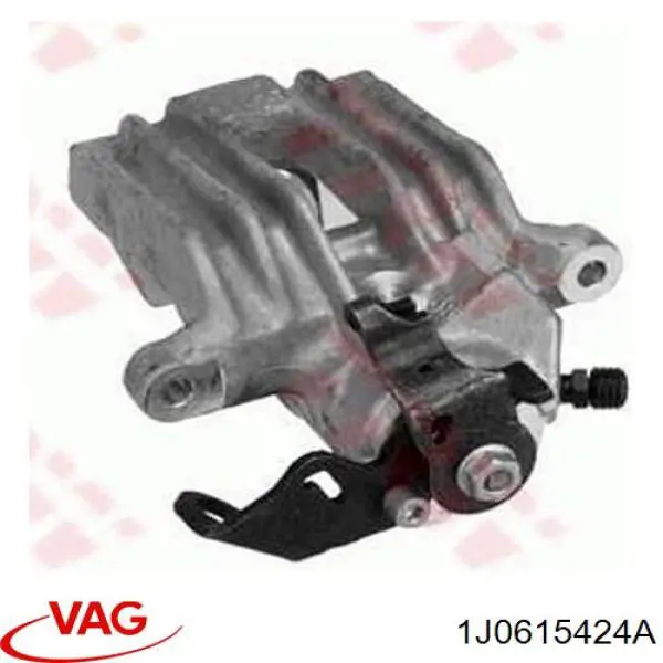 Pinza de freno trasera derecha 1J0615424A VAG